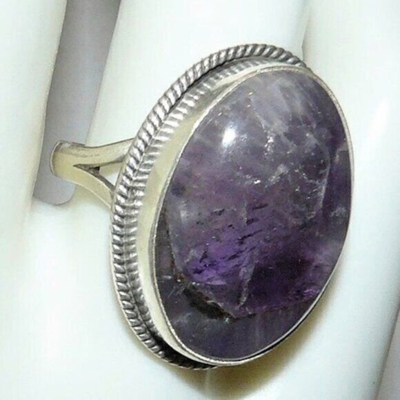 Ametrine Sterling Silver Ring Size 8 - Picture 7 of 8